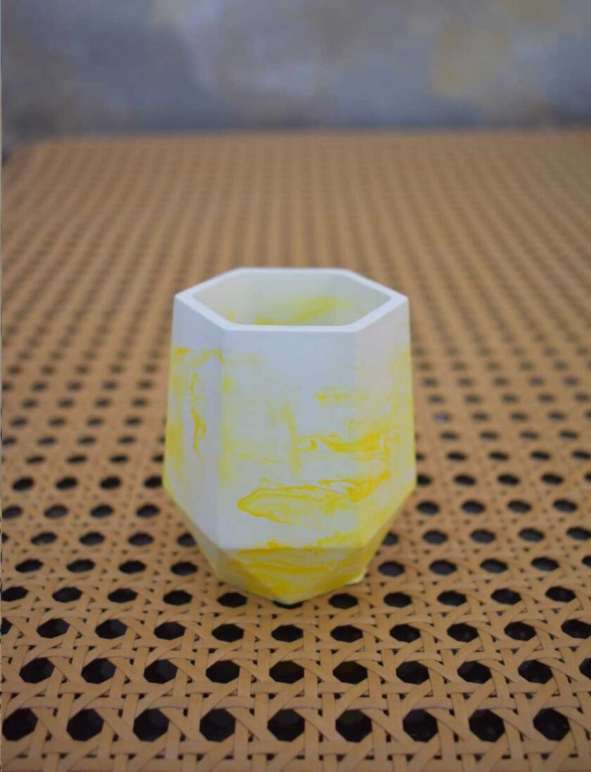 Small Diamond Cut Flower Vase
