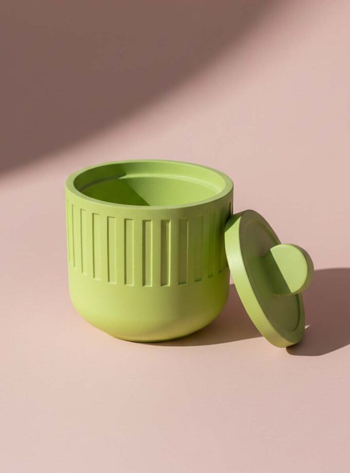 Striped Storage Jar-1