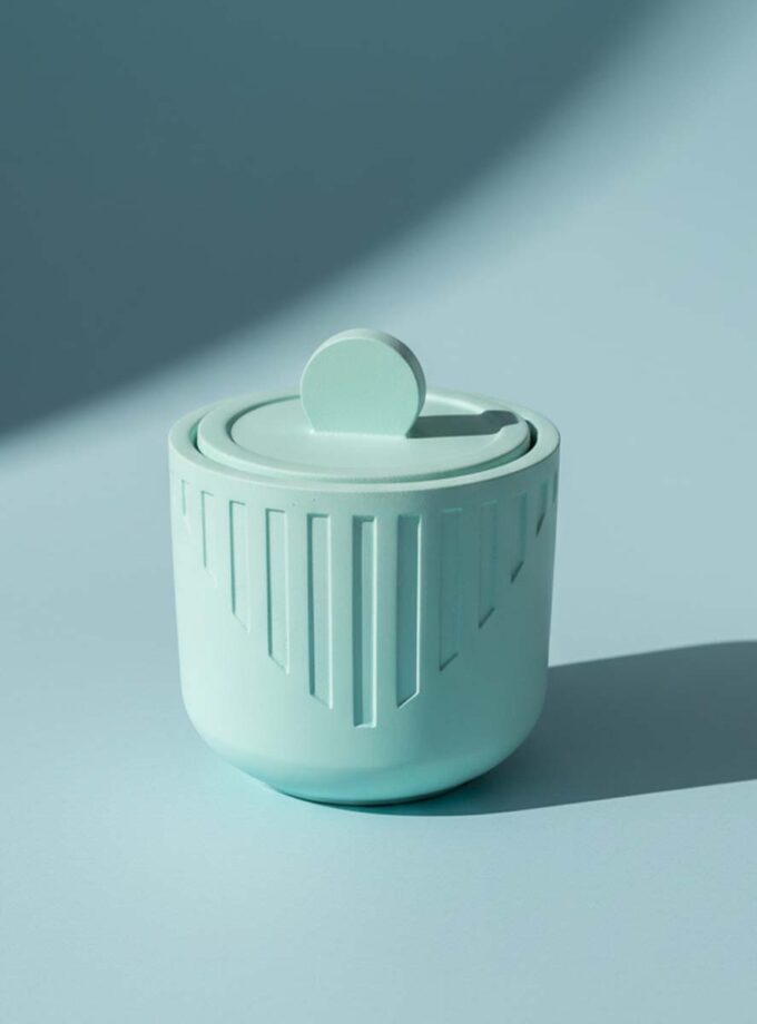 Striped Storage Jar-3