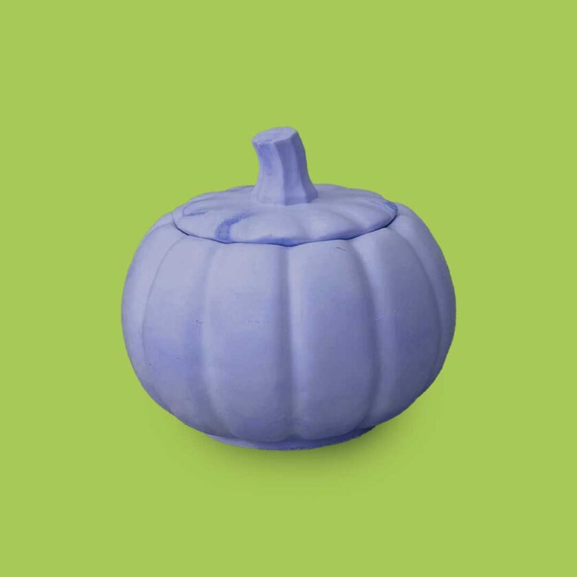 Pumpkin Jar with Lid