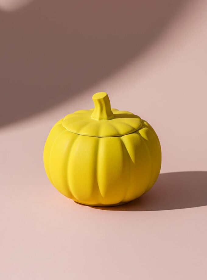 Pumpkin Jar with Lid
