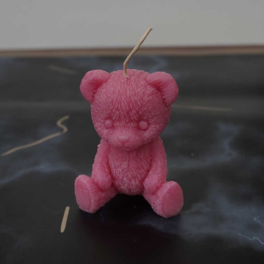 Teddy Bear Candle