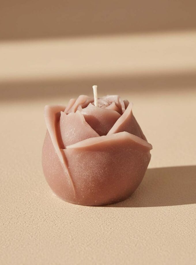 Big Rose Candle
