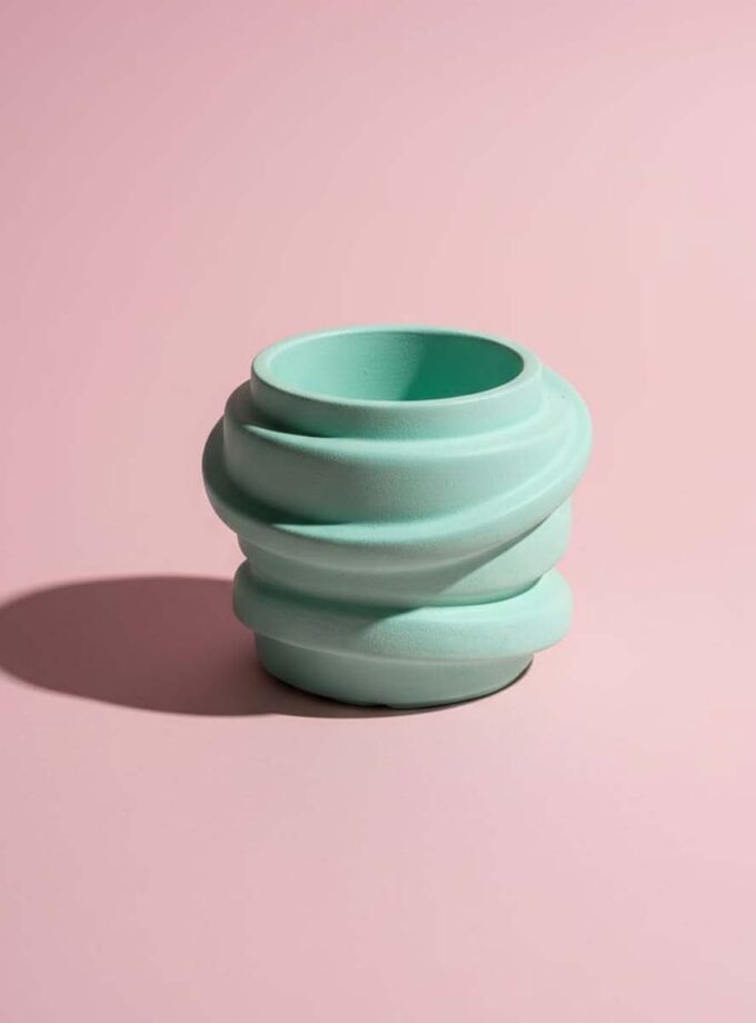 Irregular Stripe Pot