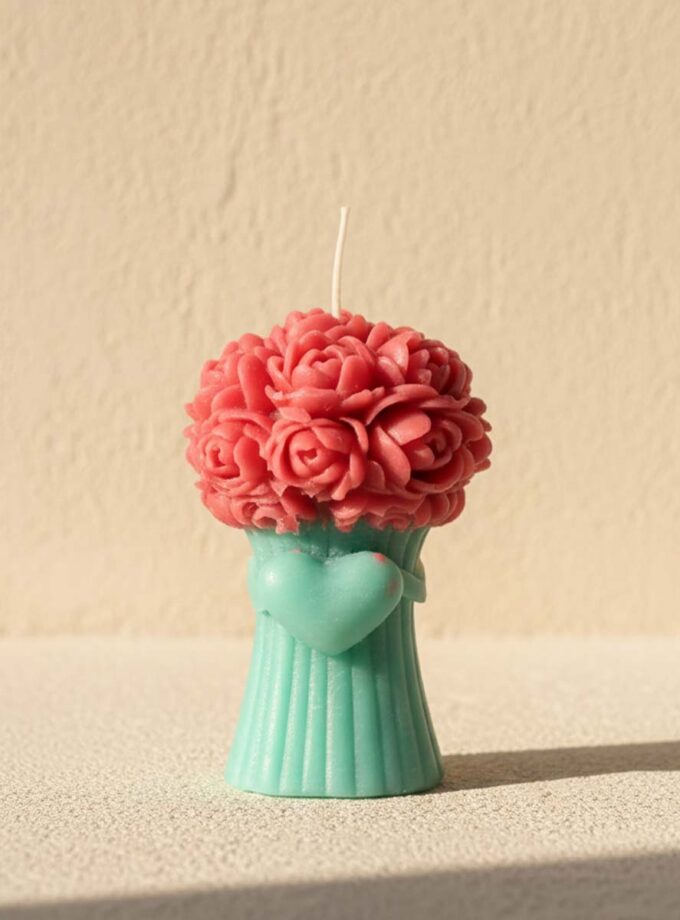 Flower Bouquet with Heart