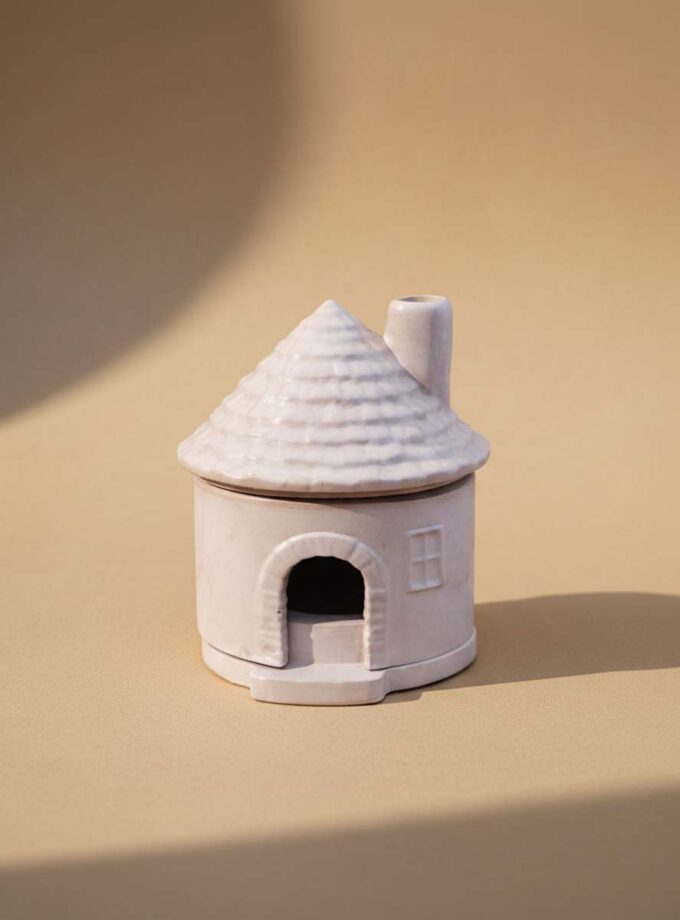 House Incense Cone Burner
