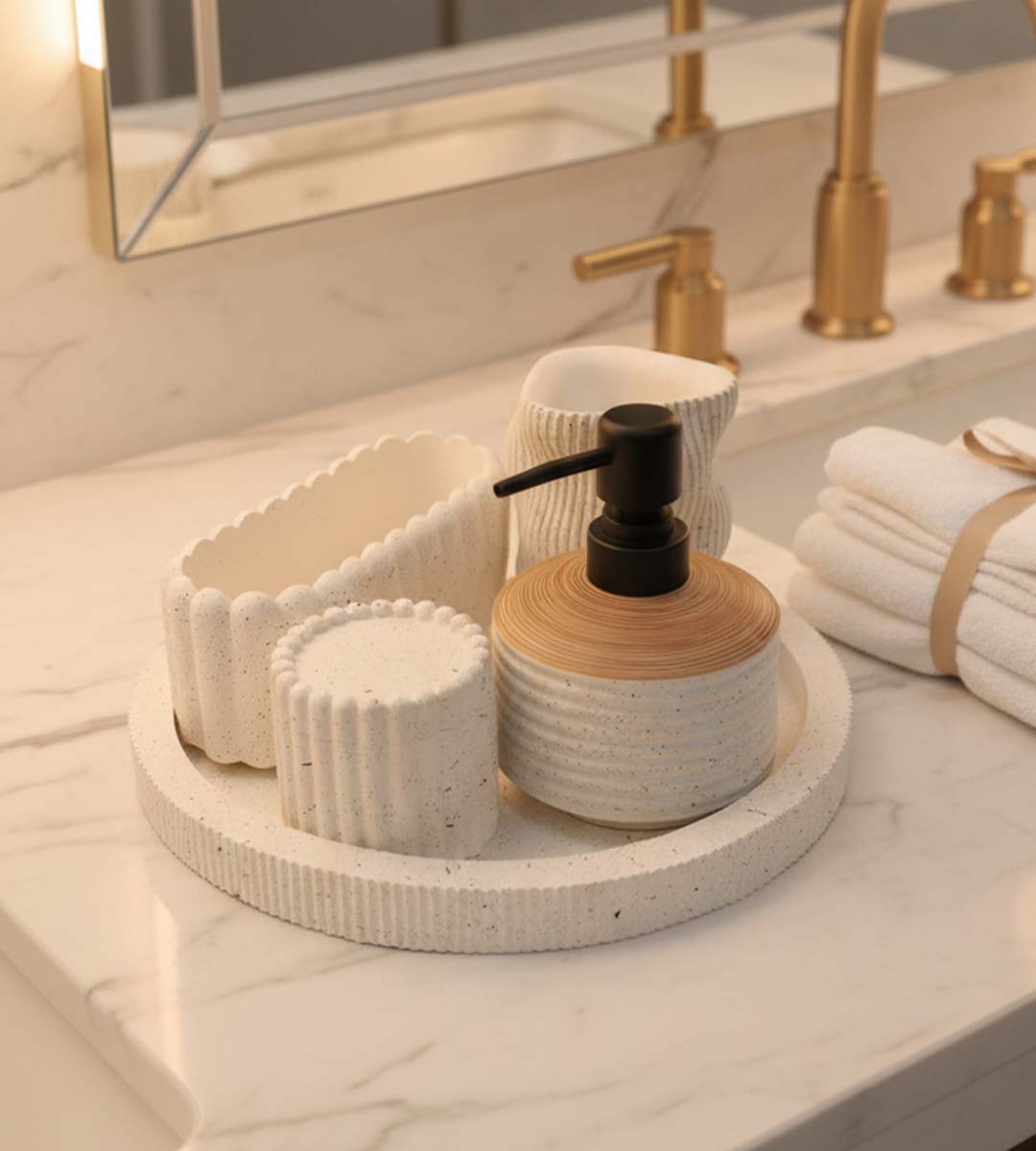 Modern Bathroom Essentials Set