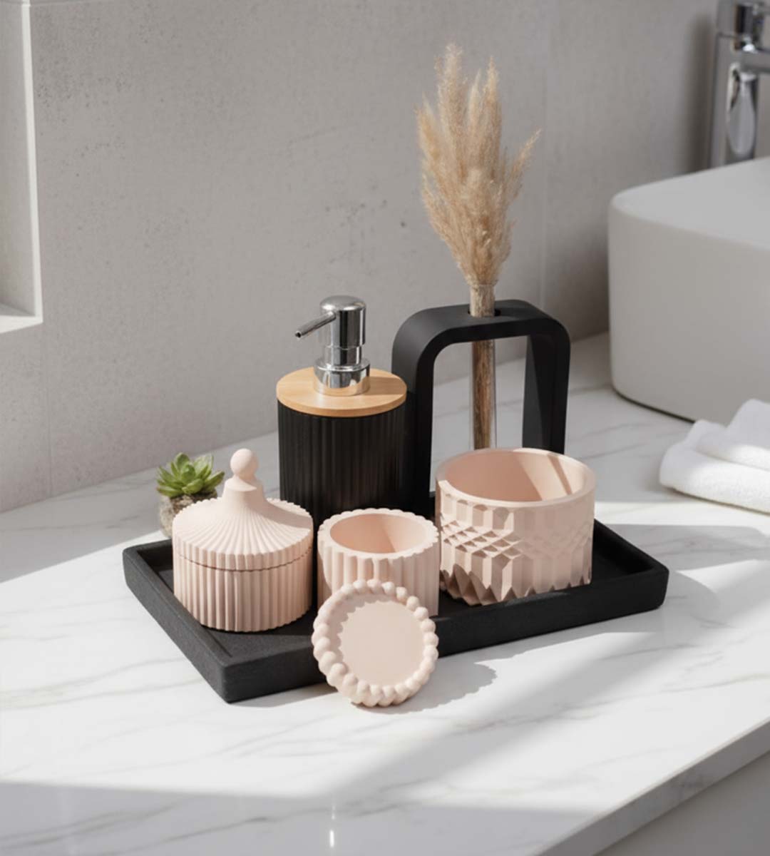 Luxury Bathroom Accessories Set