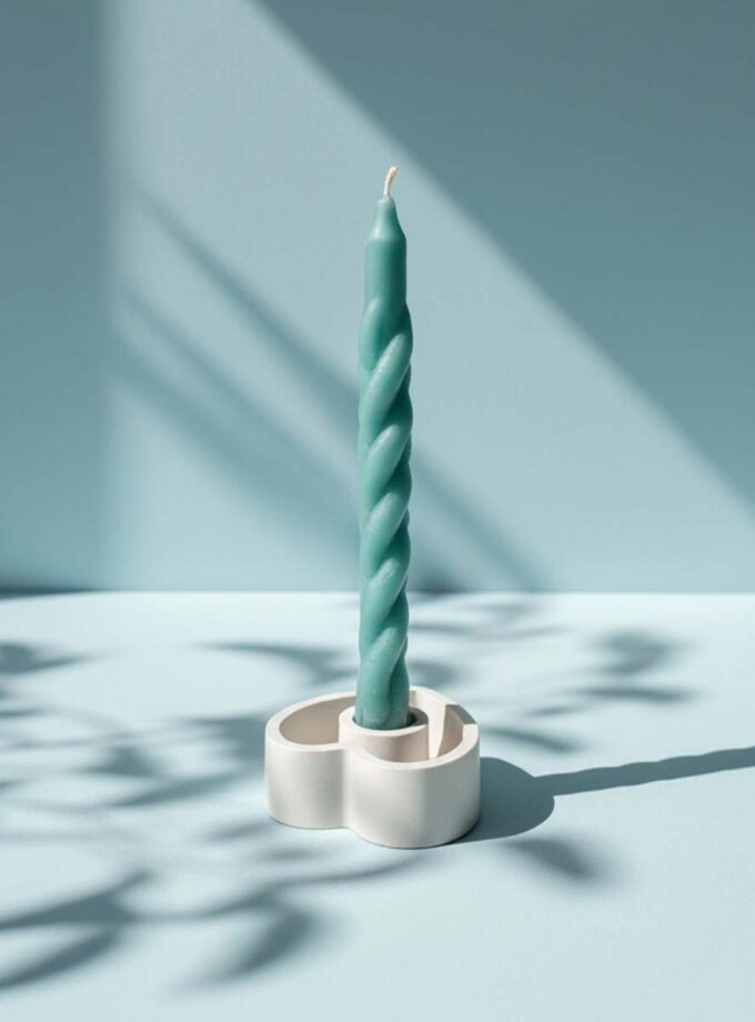 Twisted Taper Candle 2